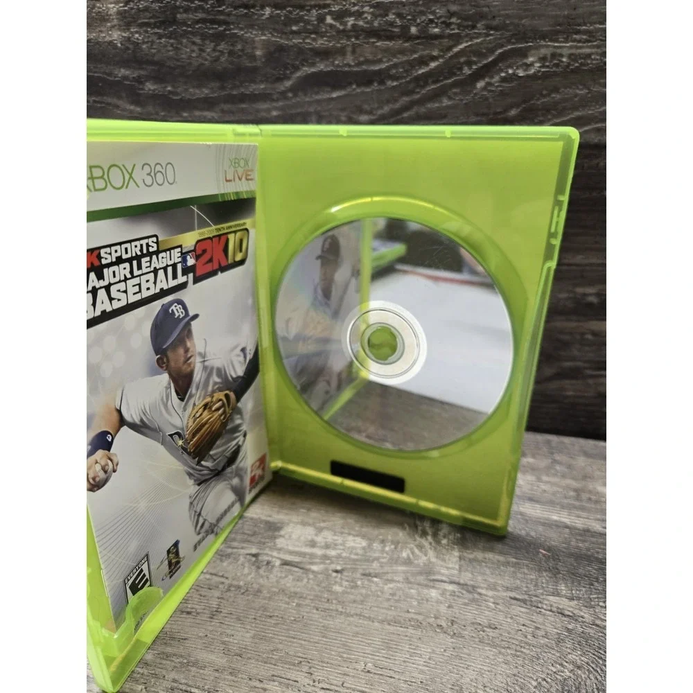 Major League‎ Baseball 2K10 (Microsoft Xbox 360, 2010) CIB Tested & Working